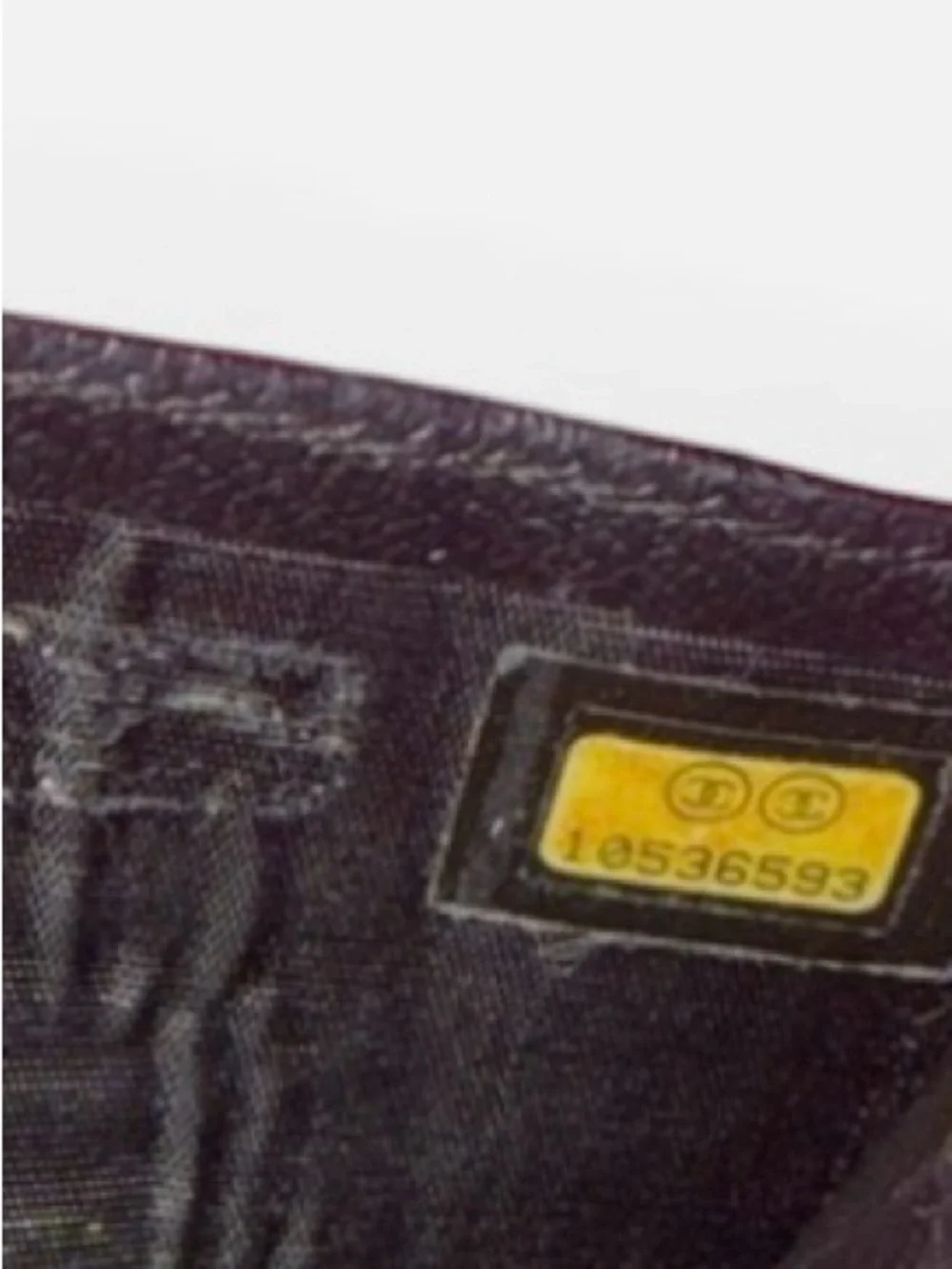 CHANEL French Purse 2004 Caviar Leather Coco Button Long Wallet